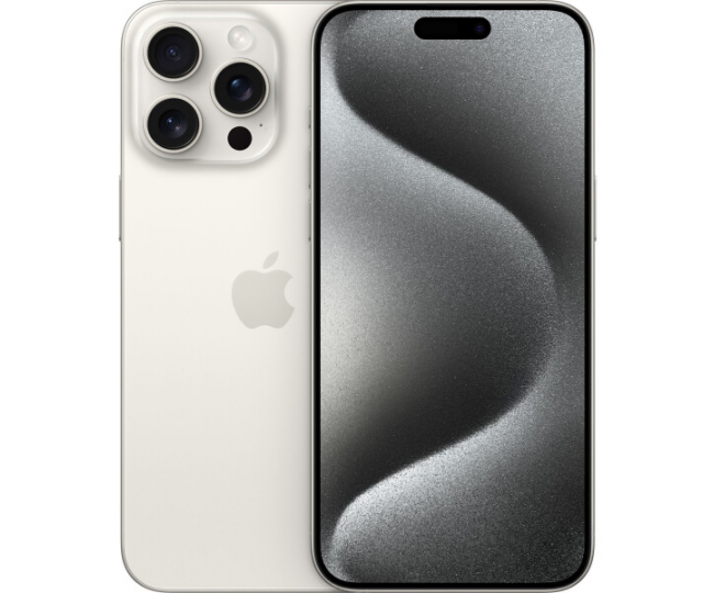 Apple iPhone 15 Pro 256GB Dual SIM White Titanium (MTQ93) б/у